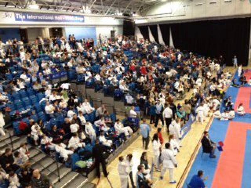 Crowd at English Karate Federation Championships