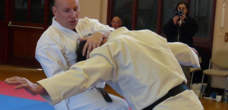 Sensei Andy Durant and Sensei Rod Blackshaw